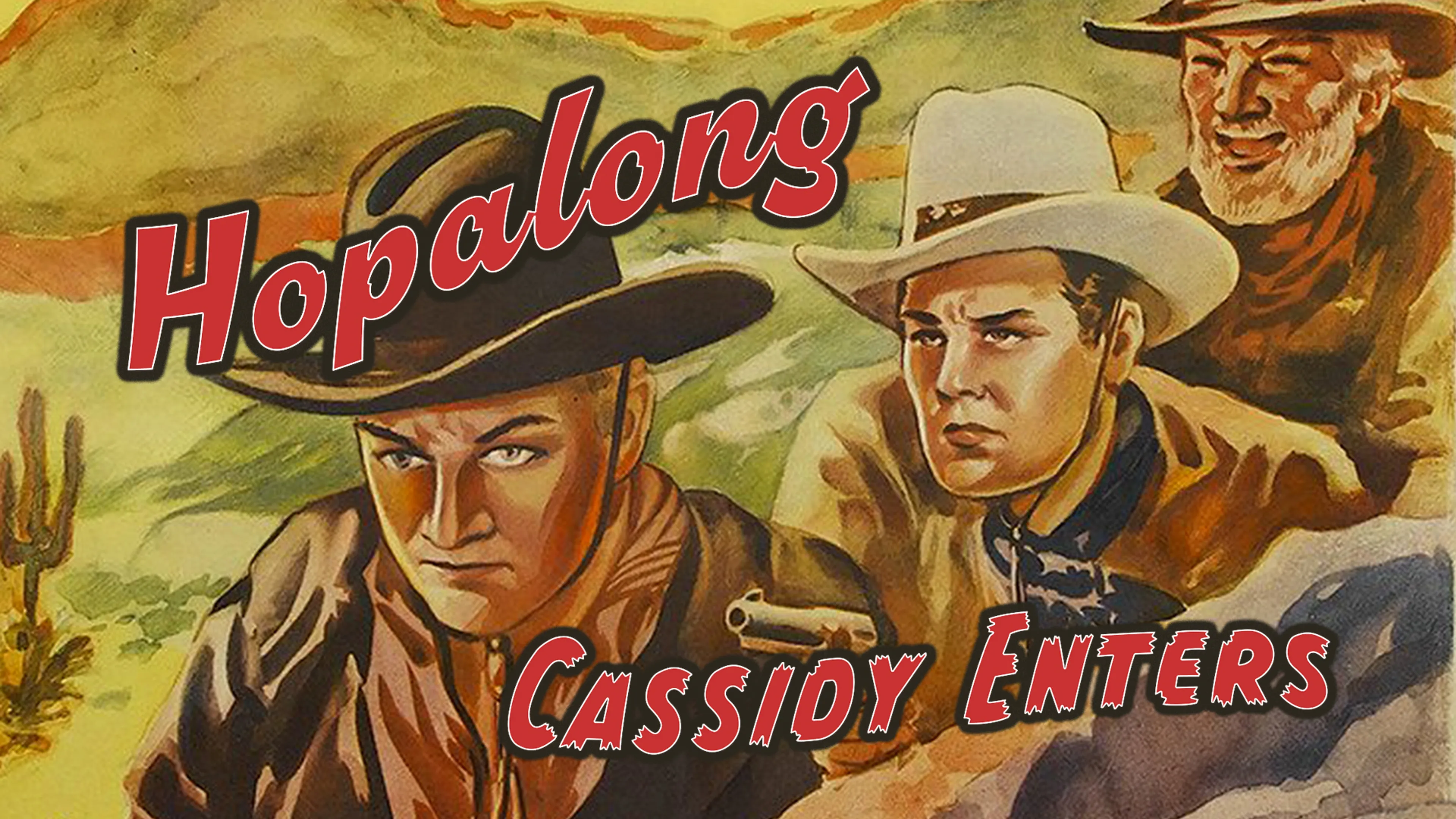 Hopalong Cassidy Enters poster